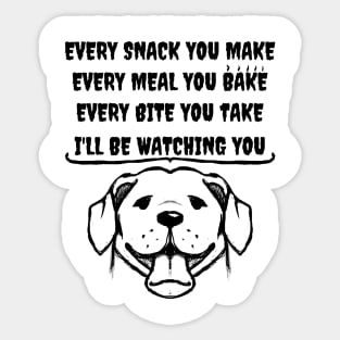 I Will Be Watching You Sticker